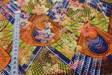 Preview: ORANGE LIME FAN ORANGE METALLIC